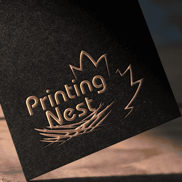 Copper Foil Business Cards Printing Nest