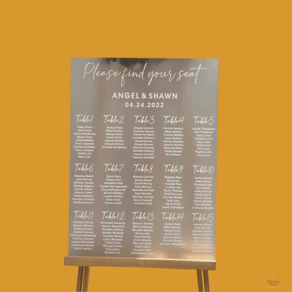 Custom Printed Acrylic Signs Orange County Printing Nest