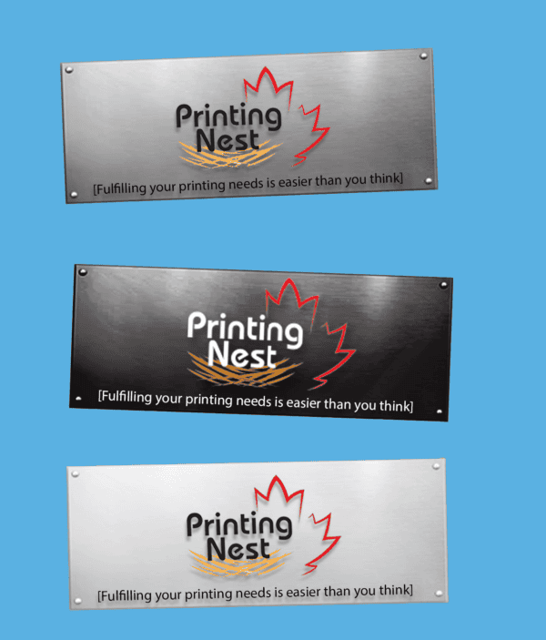 Custom Printed Aluminum Signs Printing Nest