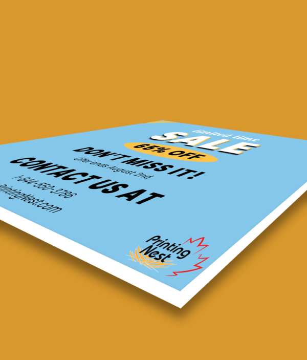 Custom Printed Display Board Printing Nest