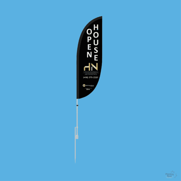 Custom Printed Feather Flags Orange County Printing Nest