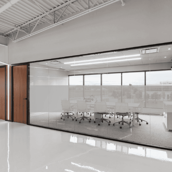Custom Printed Frosted Window Vinyl Printing Nest