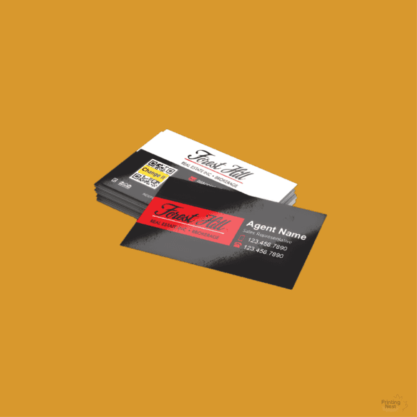 Custom Printed Luxury UV Gloss Business Cards Orange County Printing Nest