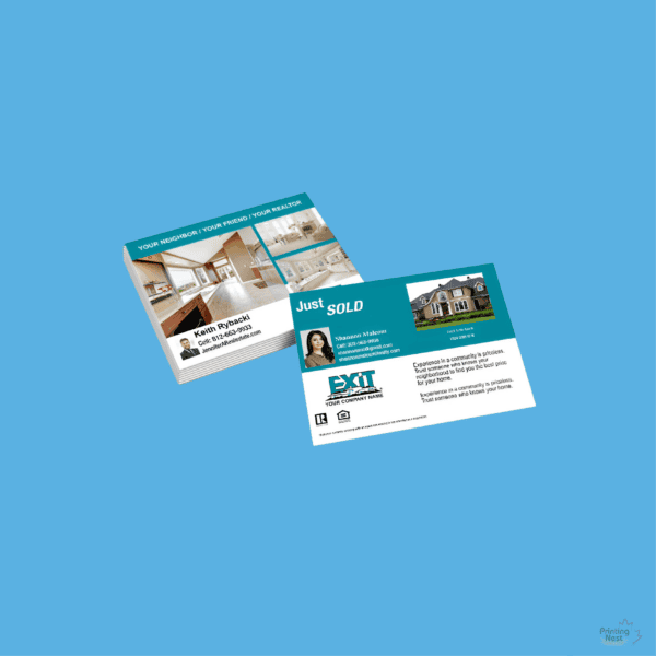 Custom Printed Real Estate Postcards in Orange County Printing Nest