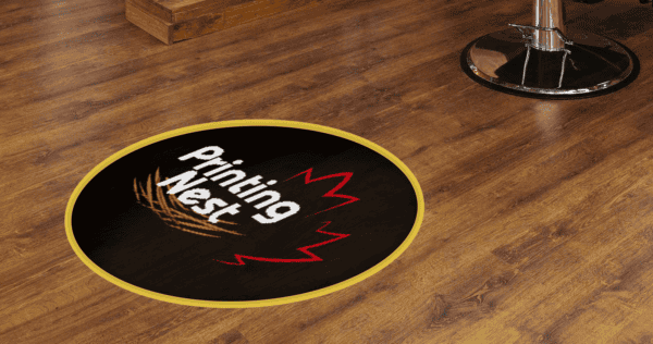 Custom Printed Slip Resistant Floor Graphic Printing Nest