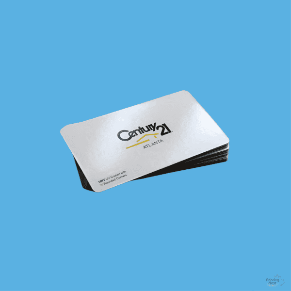 Custom Printed UV Gloss Business Cards Orange County Printing Nest