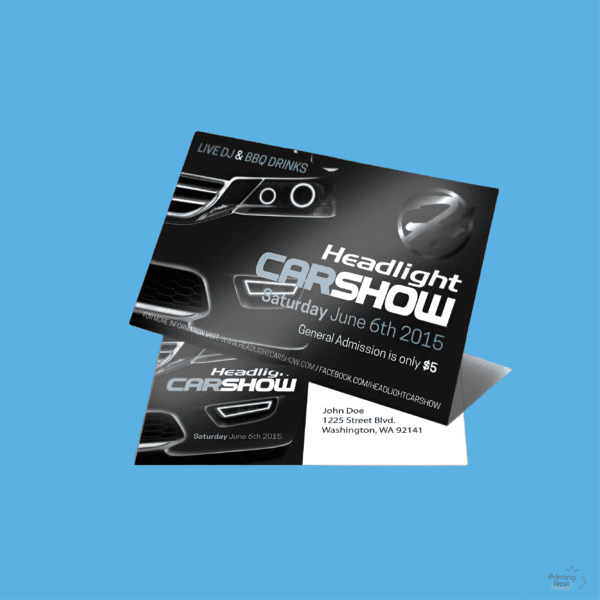 Custom Glossy UV Postcards in OC Printing Nest