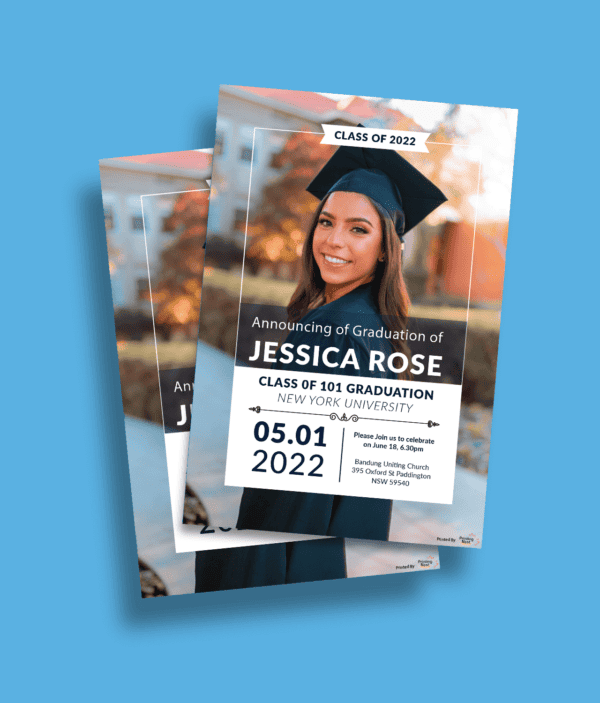 Custom Printed Announcement Cards Printing Nest
