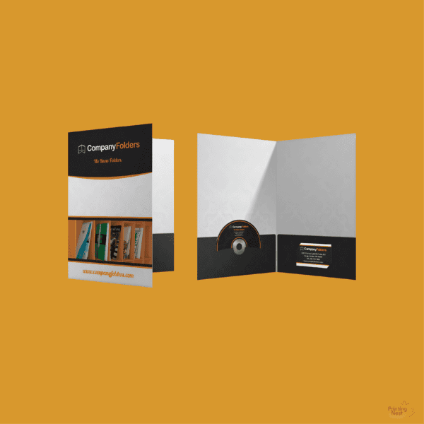 Custom Printed Company Presentation Folders Orange County Printing Nest