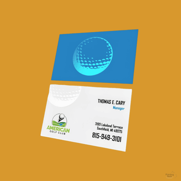 Custom Printed Corporate Spot UV Business Cards Orange County Printing Nest