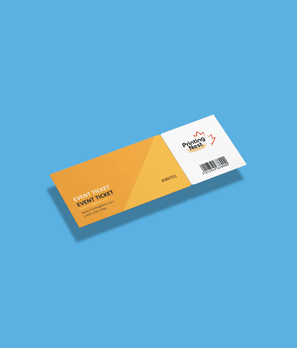 Custom Printed Event Tickets Printing Nest