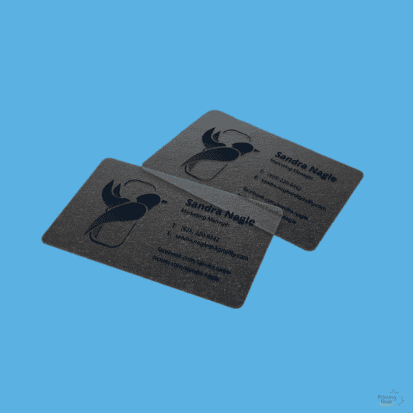 Custom Printed Frosted Plastic Cards Printing Nest
