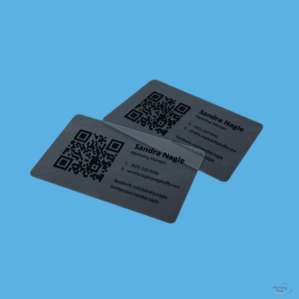 Custom Printed Plastic Business Cards Printing Nest