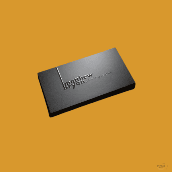 Custom Printed Premium Raised Spot UV Business Cards Orange County Printing Nest