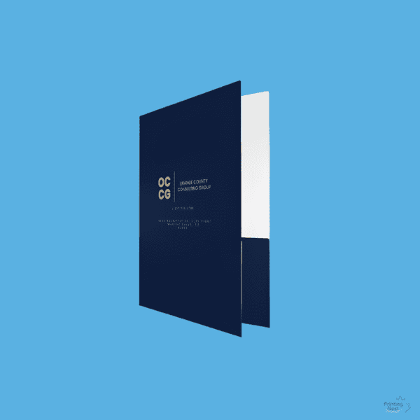 Custom Printed Presentation Folders Orange County Printing Nest