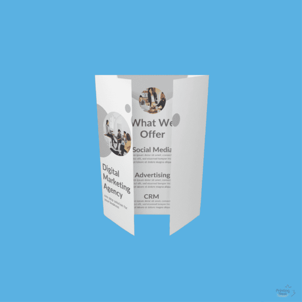 Custom Printed Trifold Brochures Printing Nest