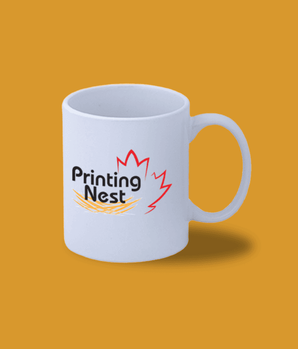 Custom Printed White Mug Printing Nest