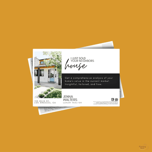 Custom Realtor Postcards in Orange County Printing Nest