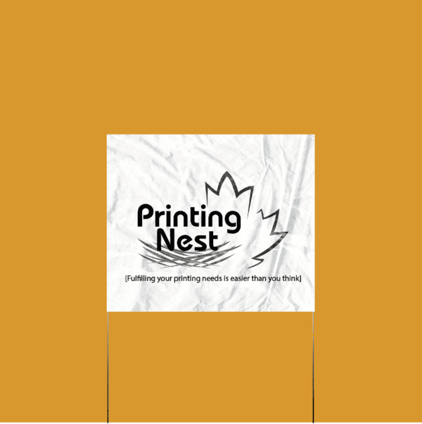 Custom Printed Law Bag Sign Orange County Printing Nest