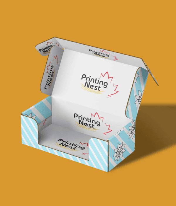 Custom Roll End Tuck Top Box Printing Nest