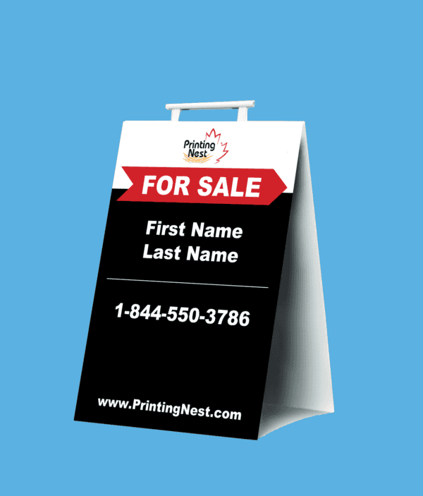 Custom Sandwich Board for Real Estate Printing Nest