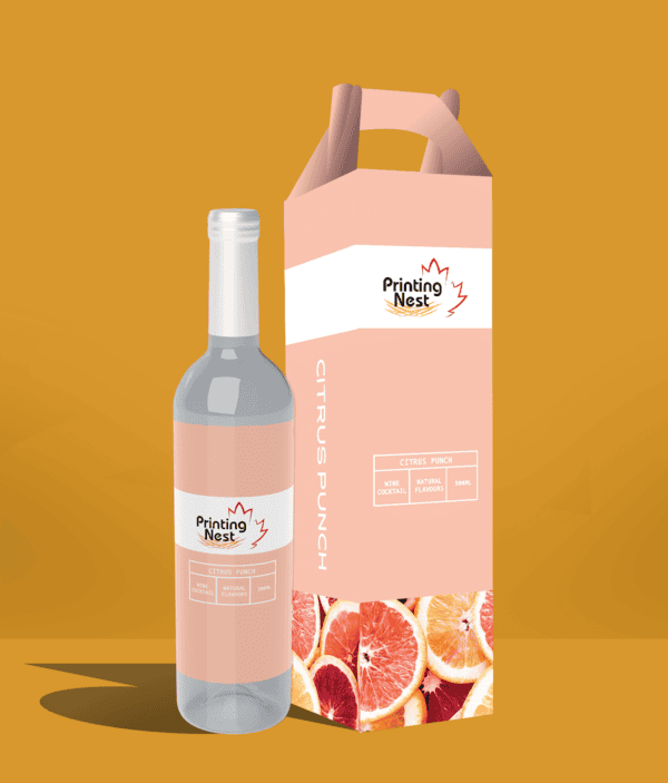 Custom Wine Boxes Printing Nest