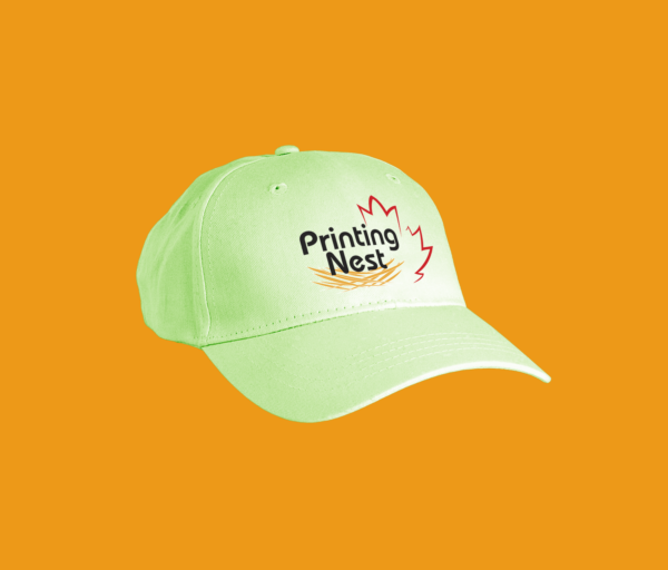 Custom Printed Embroidered Mint Caps Printing Nest