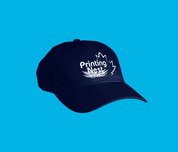 Custom Printed Embroidered Navy Caps Printing Nest