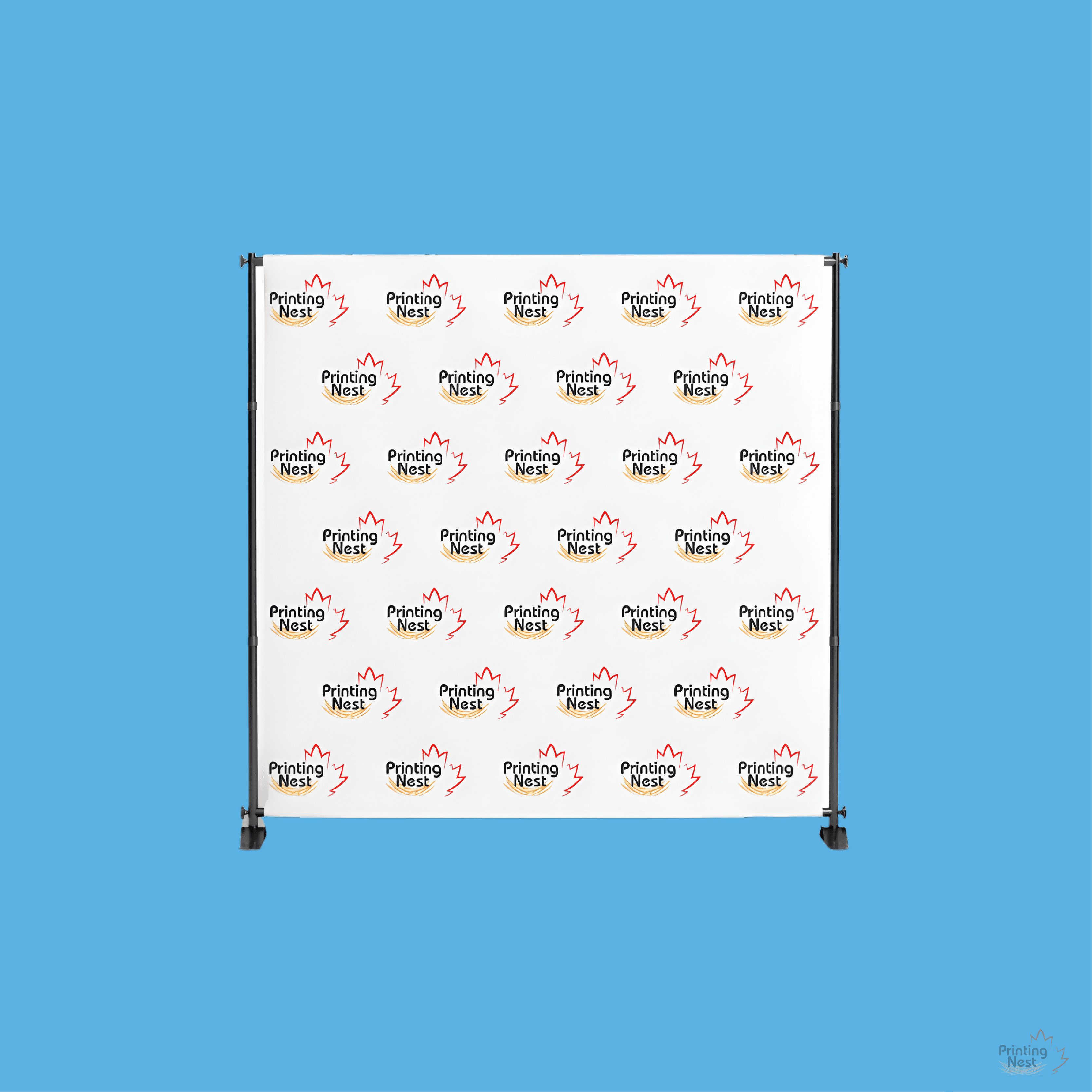 Custom Printed Step and Repeat Banner Orange County Printing Nest