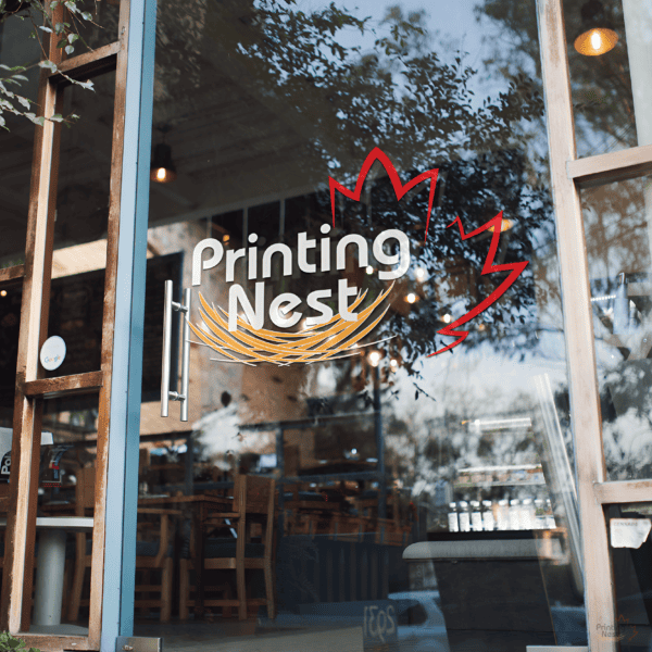 Custom Printed Window Decals Orange County Printing Nest
