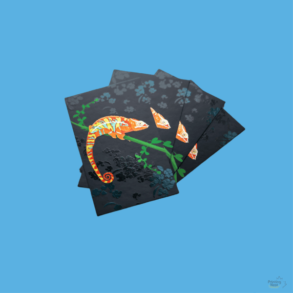 Multiple Foil Luxury Business Cards Printing Nest