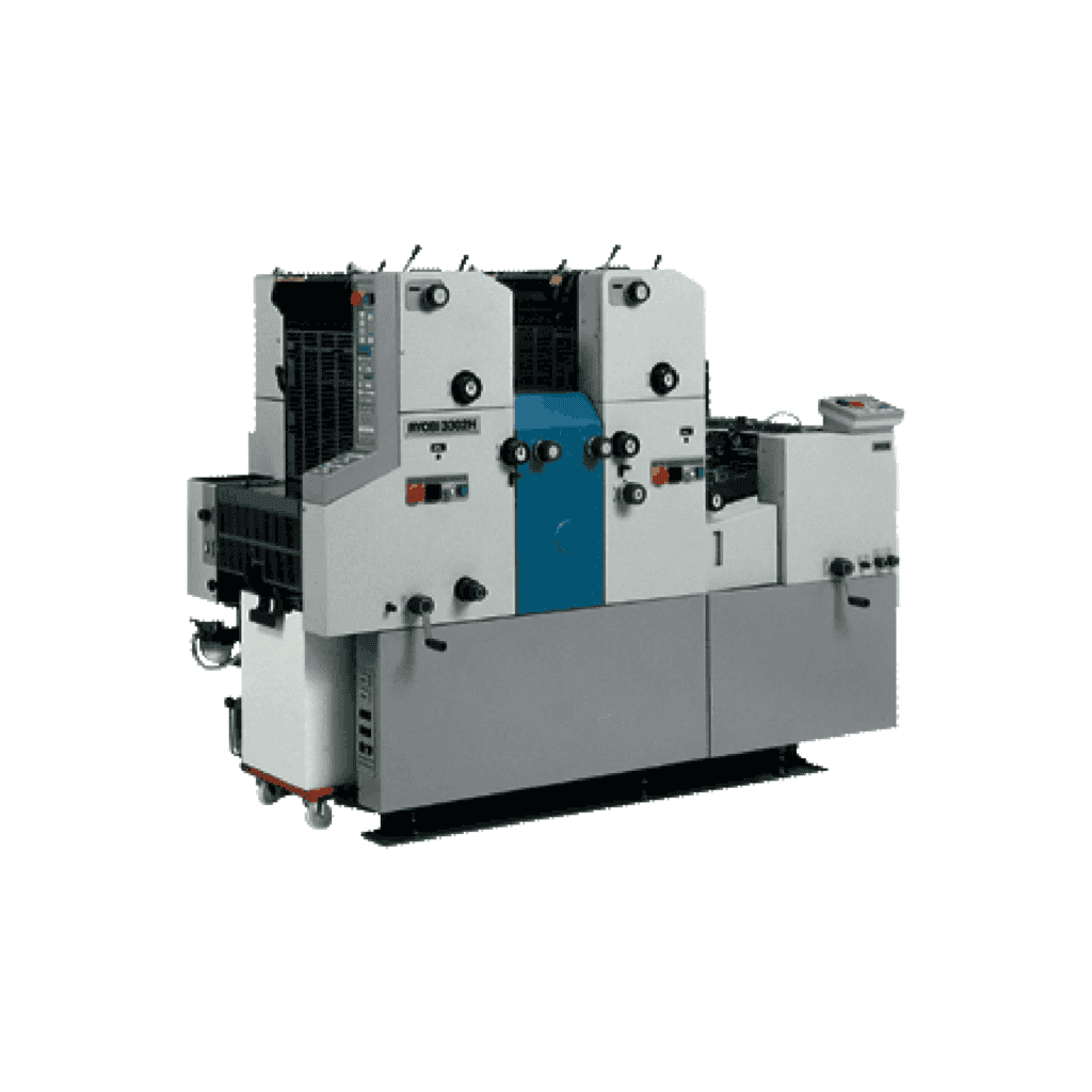 Two Colour Ryobi 3302 H at Printing Nest Fullerton