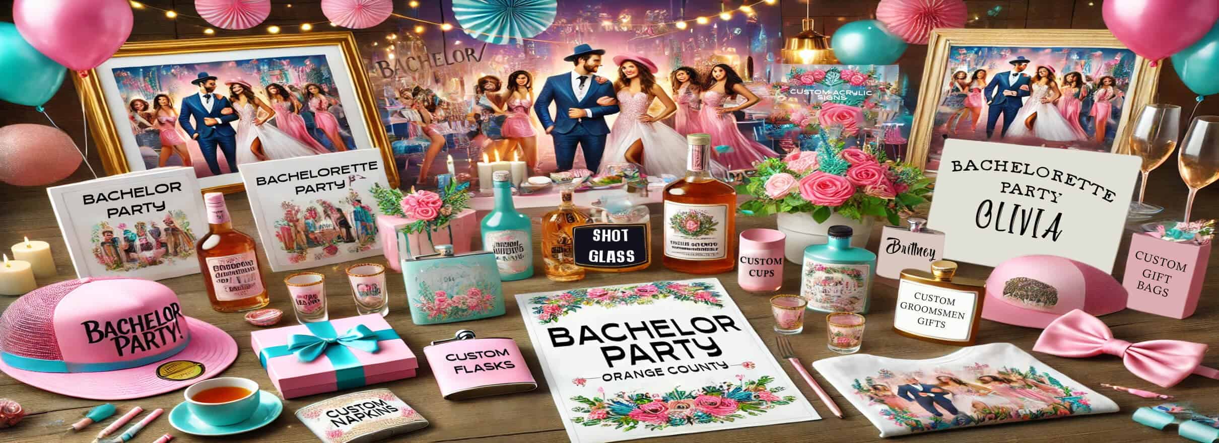 Bachelor Bachelorette Party Printing in Orange County