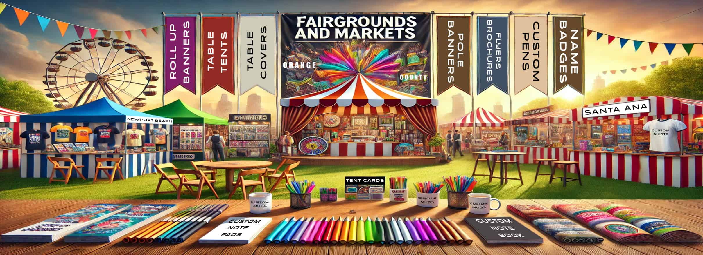 Market and Fairground Printing in Orange County