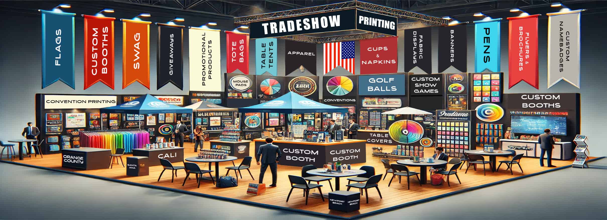 Trade Show Convention Printing in Orange County
