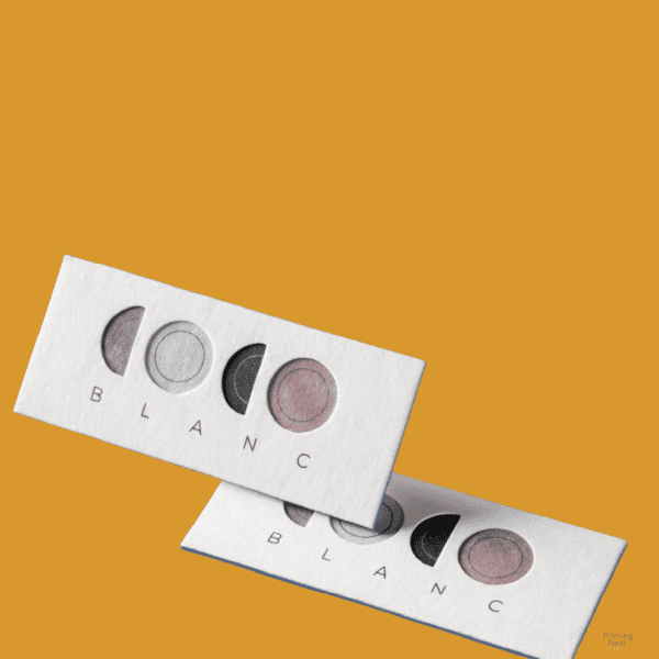 Custom Printed Cotton Business Cards Printing Nest