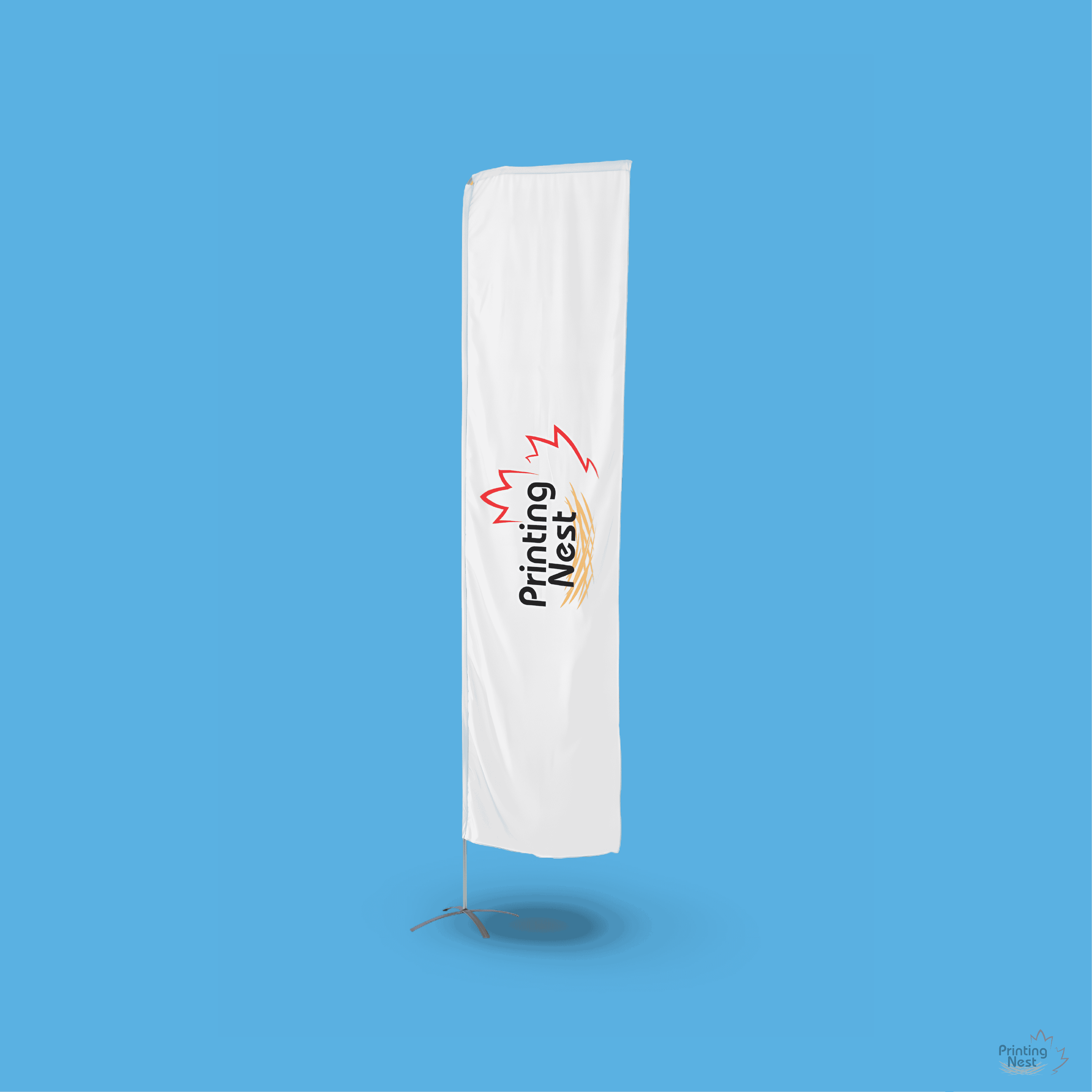 Custom Fairgrounds and Markets Feather Flag with Stand Printing Nest