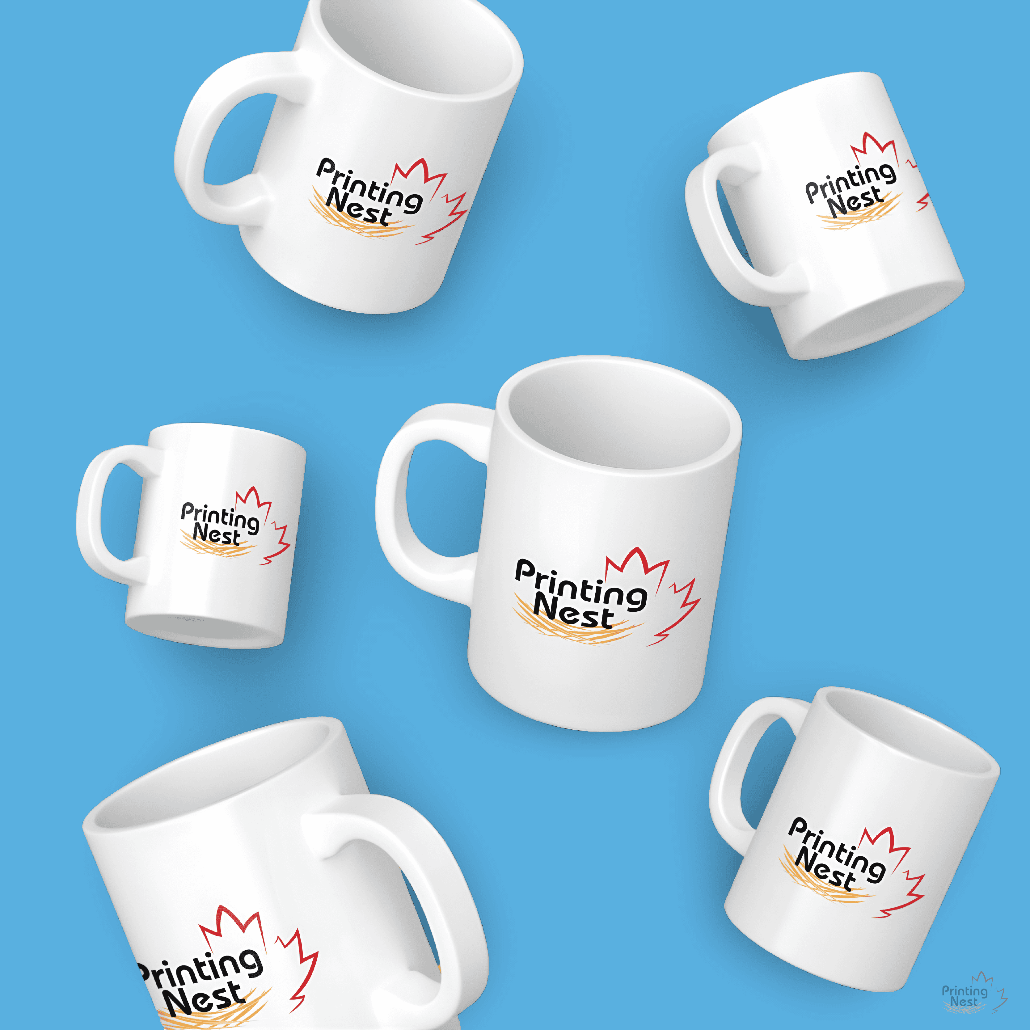 Custom Fairgrounds and Markets Printed Mugs Printing Nest