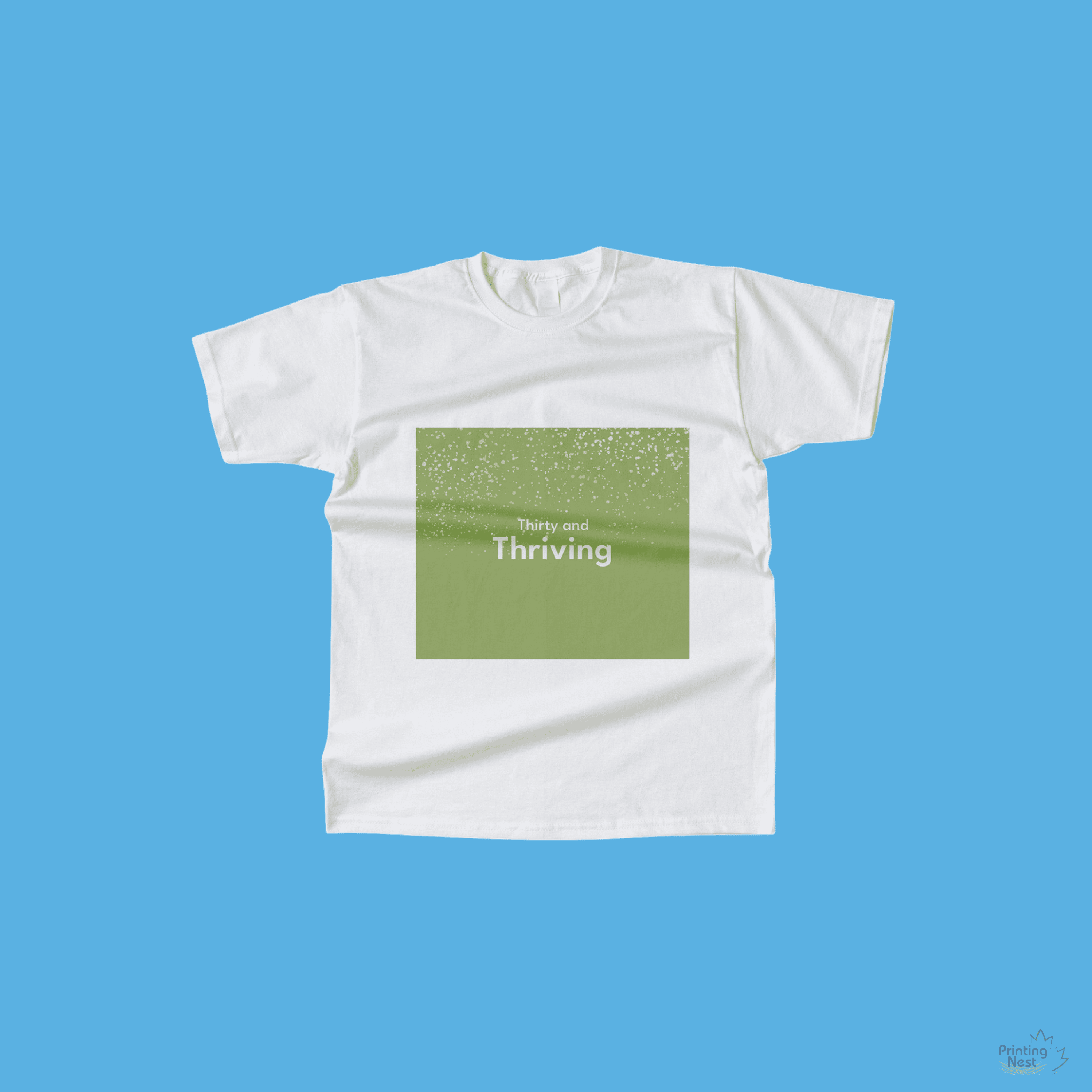 Custom Printed Adult Birthday T-Shirts Printing Nest