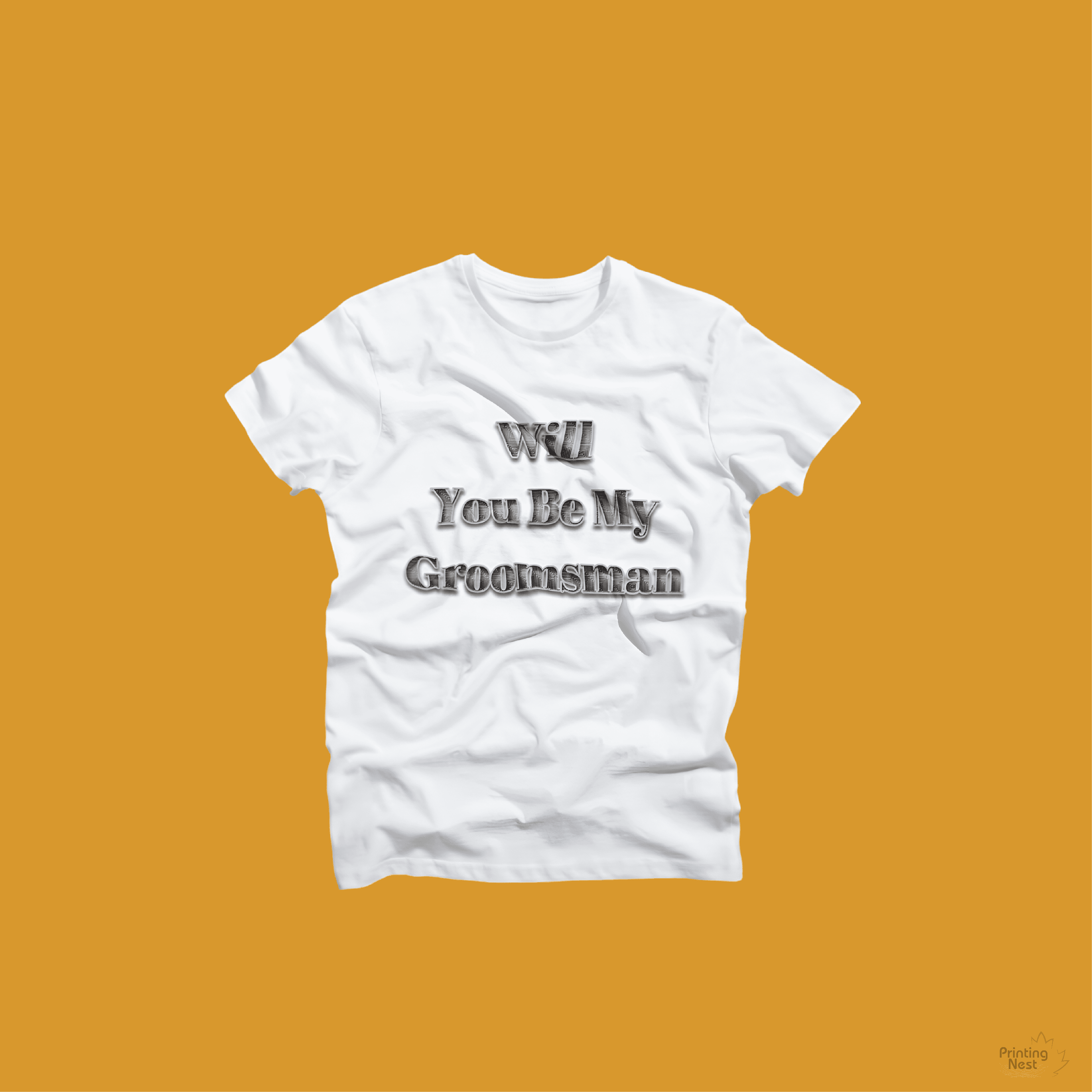 Custom Printed Bachelor T-Shirts Printing Nest