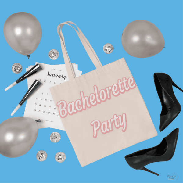 Custom Printed Bride To Be Tote Bags Printing Nest