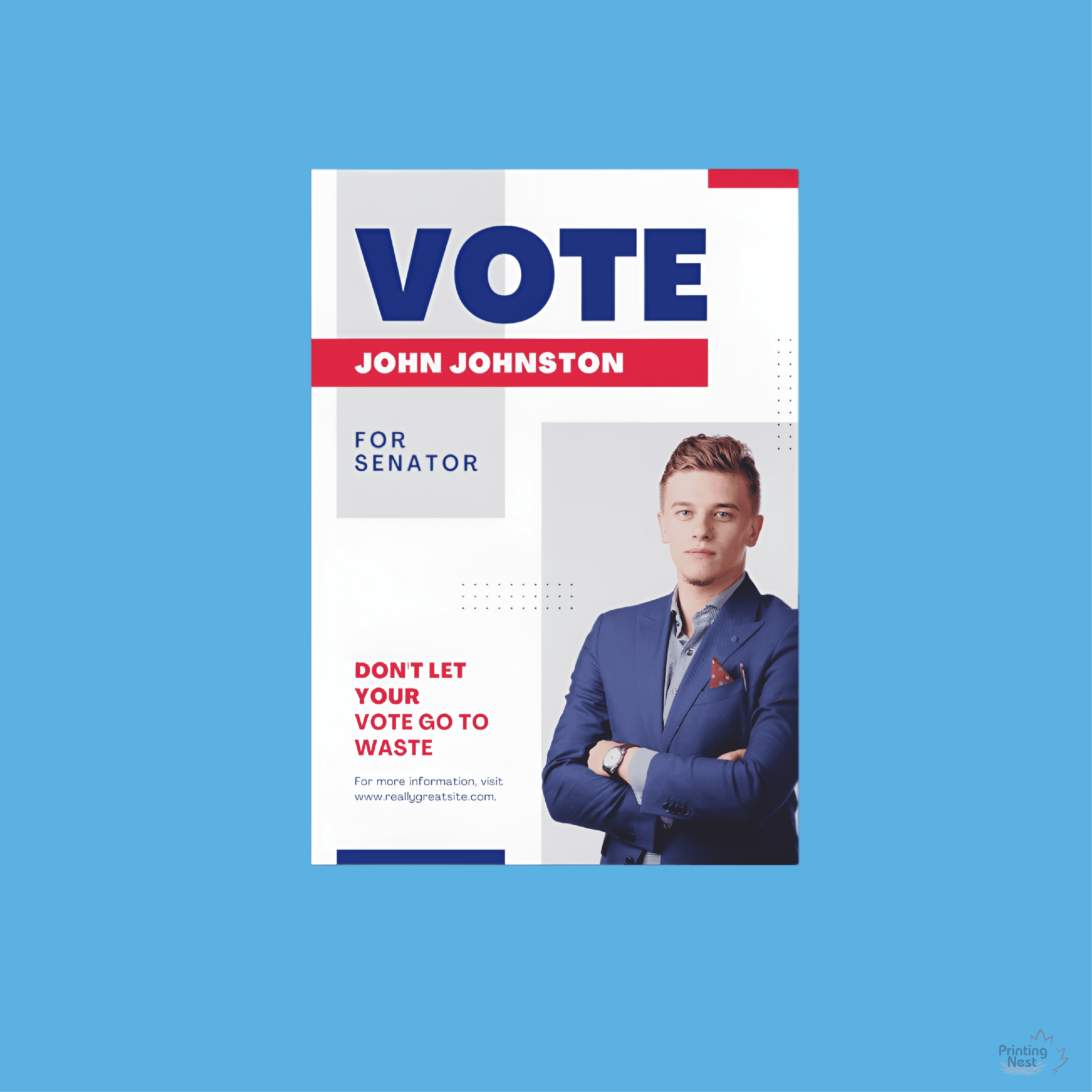 Custom Printed Election Posters Printing Nest