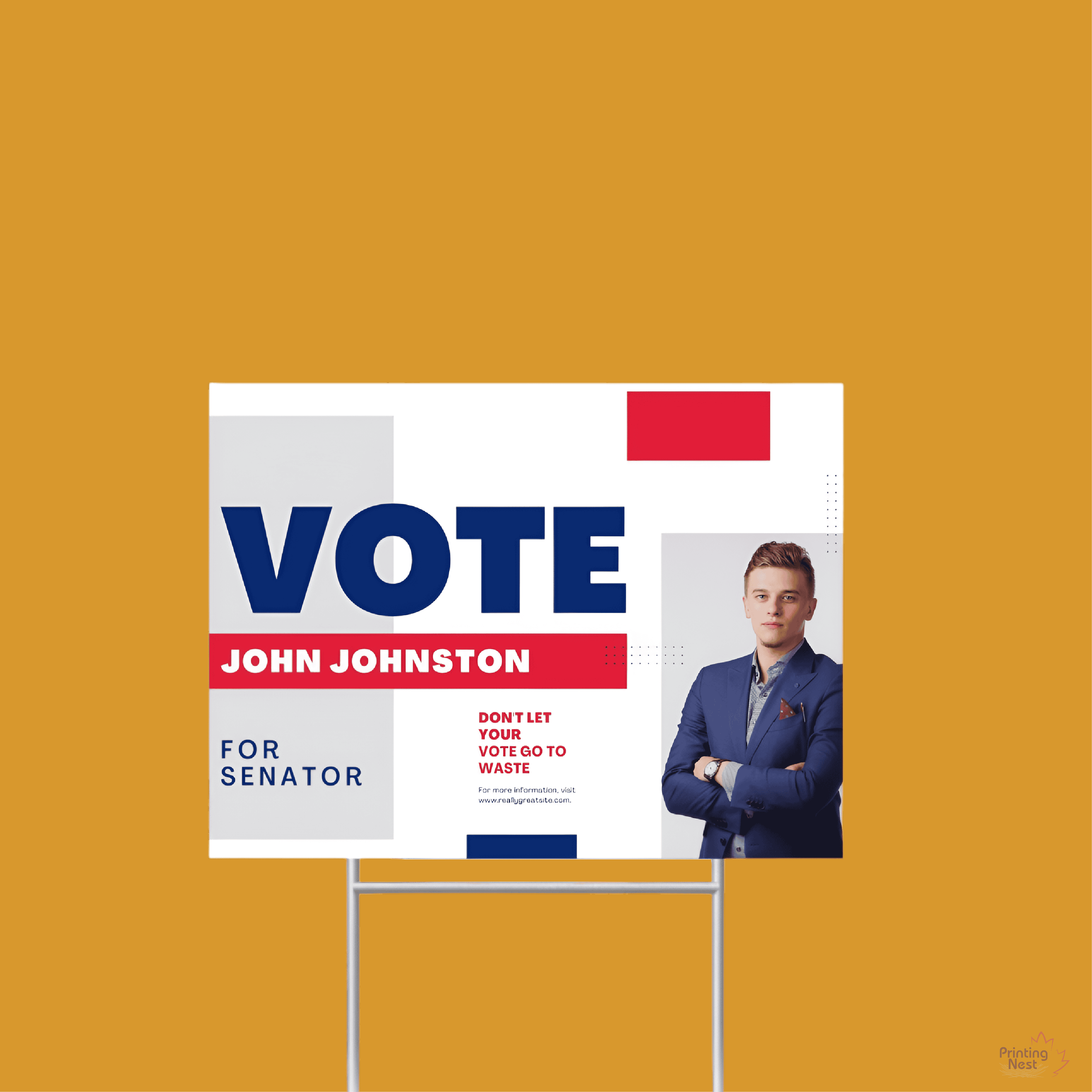 Custom Printed Election Yard Signs Printing Nest