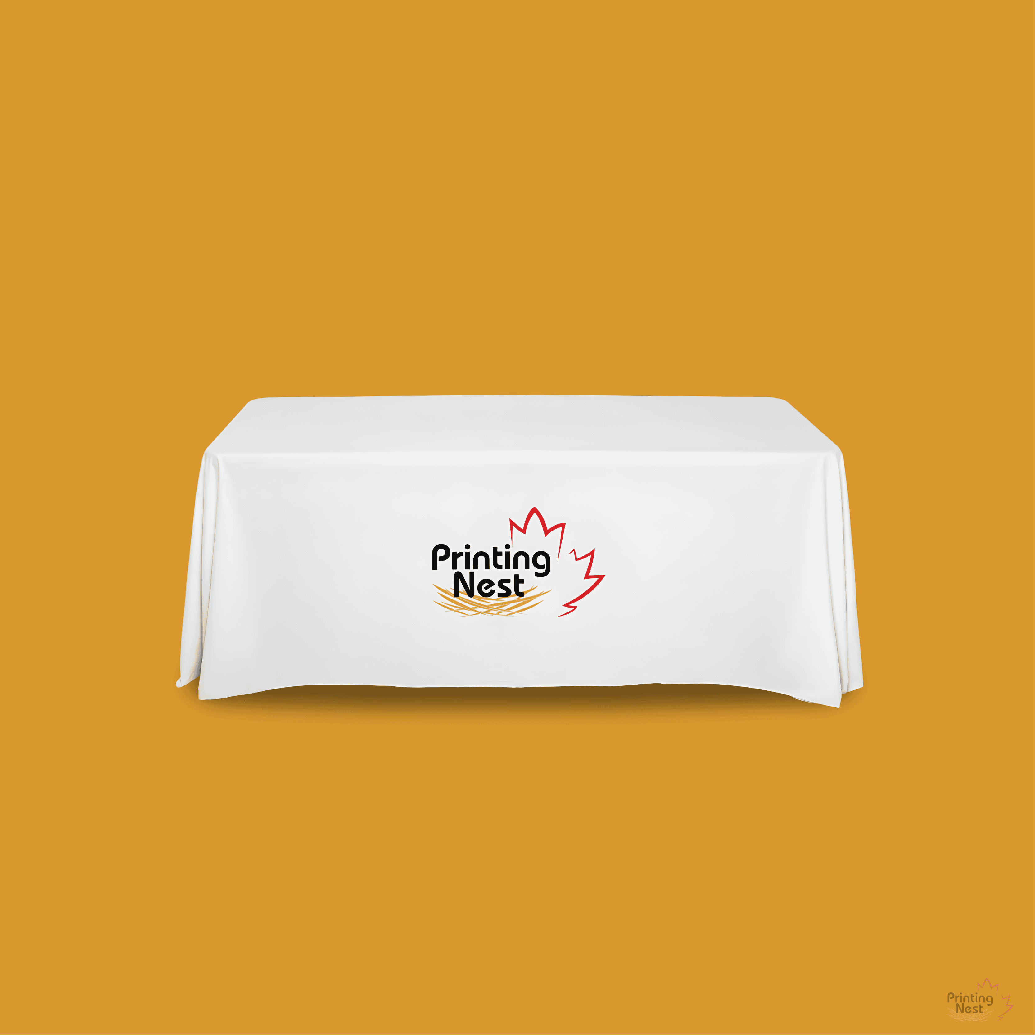 Custom Printed Fairgrounds and Markets Full Color Tablecloth OC Printing Nest