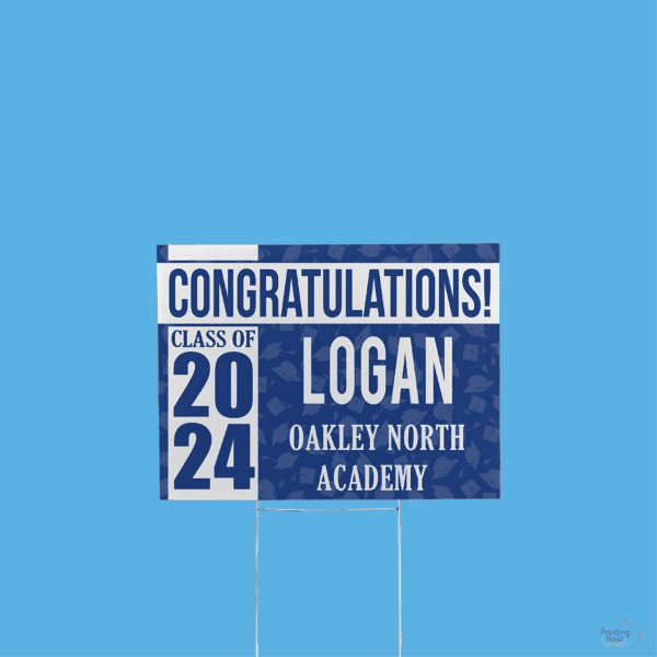 Custom Printed Graduation Yard Signs Printing Nest