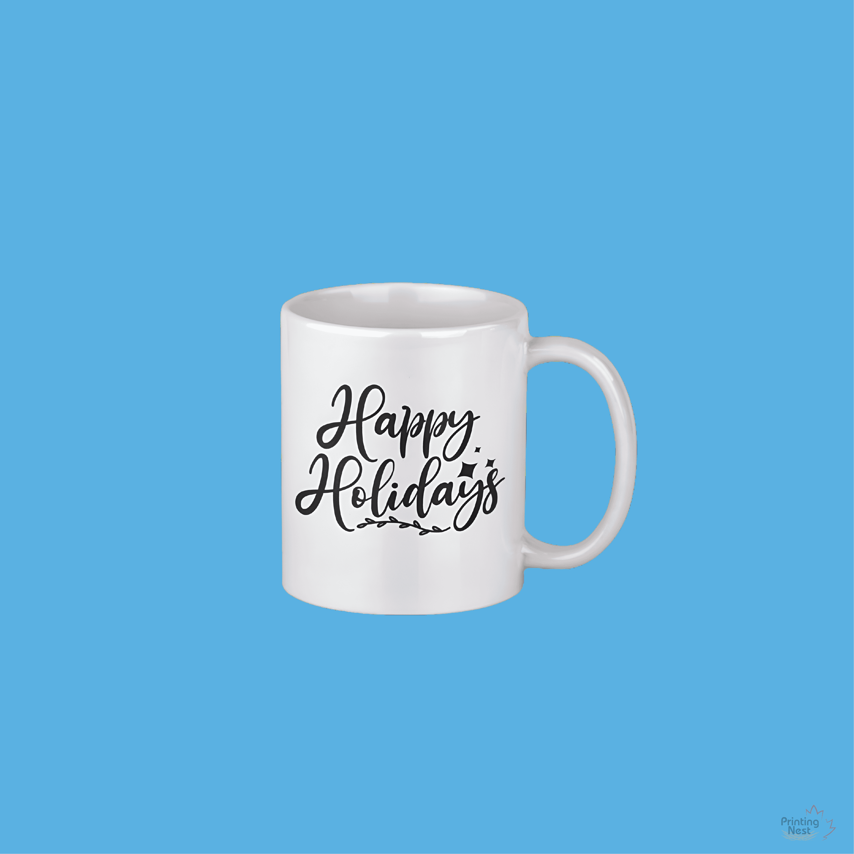 Custom Printed Holiday Mugs Printing Nest