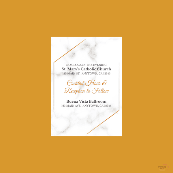 Custom Printed Invitation Postcards Back Printing Nest