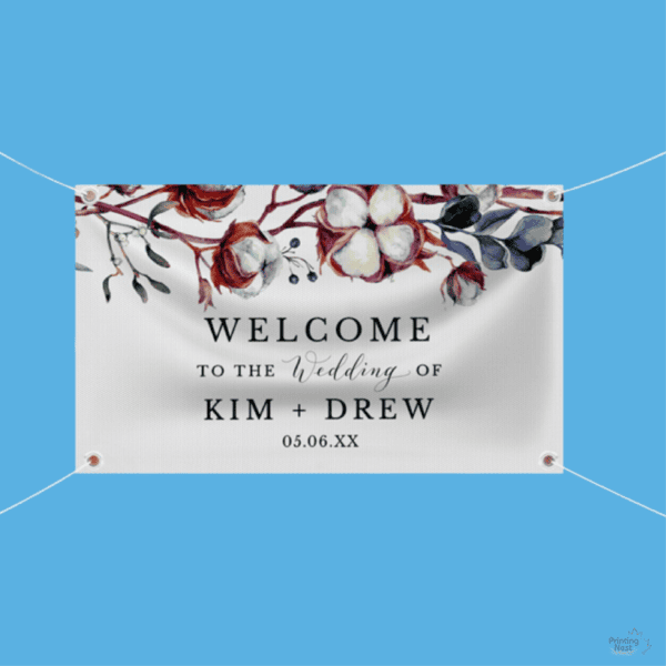 Custom Printed Wedding Banners Printing Nest