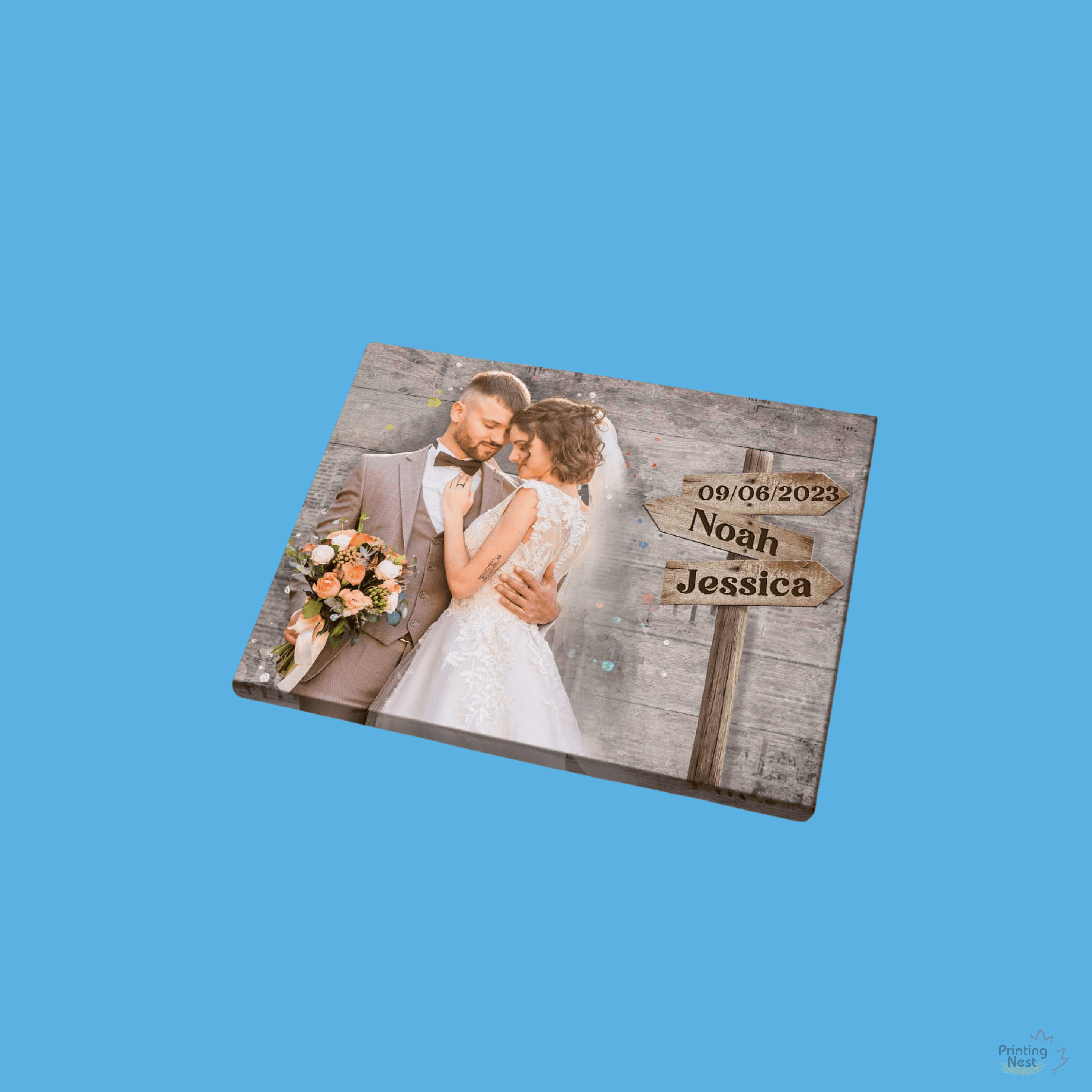 Custom Printed Wedding Canvas Orange County Printing Nest
