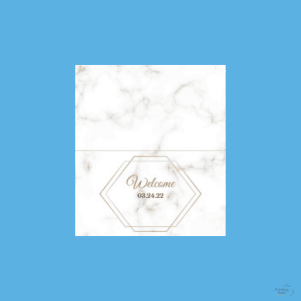 Custom Printed Wedding Place Cards Printing Nest